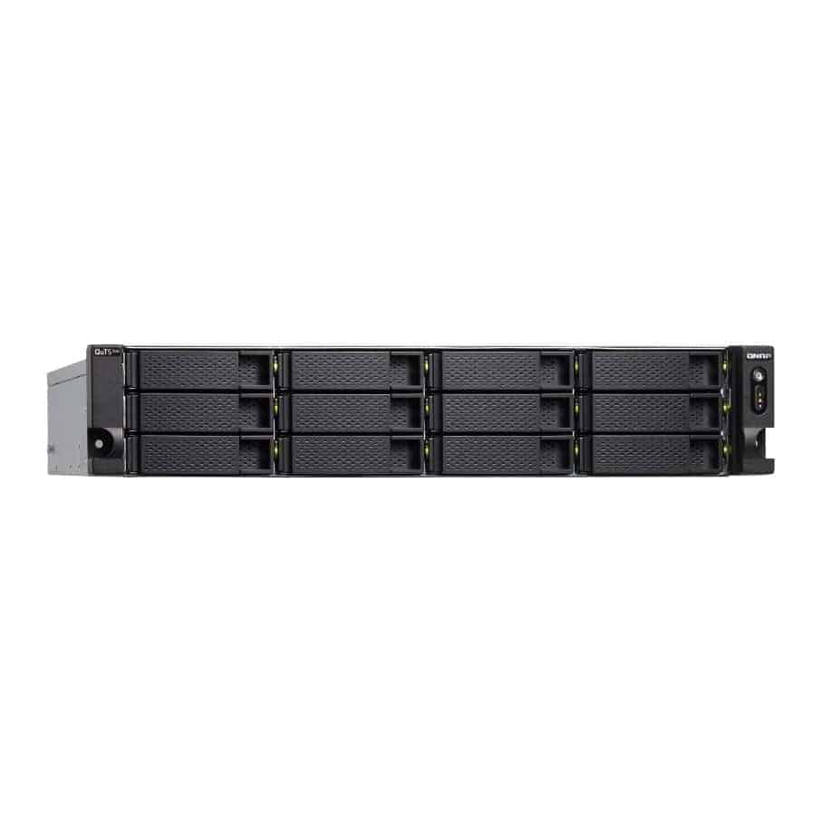 QNAP TS-h1277XU-RP-3700X-32G 12 Bay Rackmount NAS Enclosure